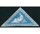 SG6c. 1855 4d Deep blue. 'Watermark Sideways'. Superb fine used.