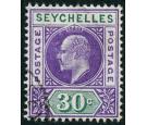 SG52a. 1903 30c Violet and dull green. 'Dented Frame'. Very fine