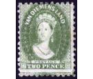 SG60. 1864 2d Yellow-green. Brilliant fresh mint...