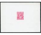 1914. 1d Die Proof, state 4 (the final approved state...