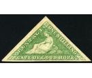 SG21. 1863 !/- Bright emerald-green. Superb fresh mint...