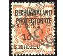 SG6. 1900 1d on 1/2d Vermilion. Superb fine used...