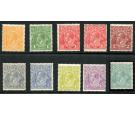 SG85-93. 1926 Set of 11 (plus SG87a). Superb fresh mint...