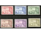 SG163-168 1939 Set of 6. Brilliant fresh U/M mint...