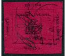 SG24. 1856. 4c Black/magenta. Magnificent used...