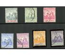 SG135-144. 1905 Set of 7. Very fine used...