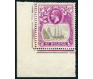 SG104c. 1922 6d Grey and bright purple 'Cleft Rock'. Superb fres
