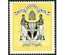 SG27. 1895 3/- Black and yellow. Superb fresh mint...