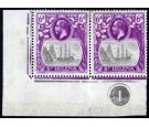 SG104c. 1922 6d Grey and bright purple. 'Cleft Rock'. Very fine 