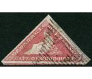 SG5b. 1858 1d Deep rose-red. Very fine used with very large...