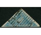 SG14. 1861 4d Pale milky blue. Very fine used with beautiful...