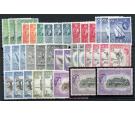 SG48-72. 1953 Set complete with every shade U/M mint...