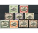 SG75-83. 1910 Set of 8 (with both 2/6). Superb fresh mint...