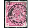 SG181. 1884. 5/- Crimson. Very fine used with 'GUILDFORD'...