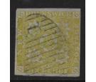 SG4. 1851 6d Olive-yellow. A lovely used example...