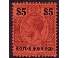 SG110. 1913 $5 Purple & black. Superb fresh mint...