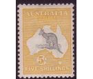 SG13. 1913 5/- Grey and yellow. Superb fresh mint...