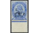 SG M37. 1915 2 1/2a Ultramarine. Superb mint sheet marginal...