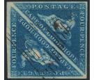 SG2. 1853 4d Deep blue. Wonderful used pair...