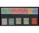 SG101-110. 1913 Set of 10 (plus extra shades). Superb fresh mint