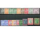 SG68-85. 1935 Set of 18. Superb fresh mint...