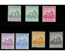 SG135-144. 1905 Set of 7. A brilliant fresh mint...