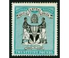 SG31. 1895 £25 Black and blue-green. Brilliant fresh mint with.