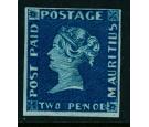SG4a. 1848 2d Indigo-blue. Earliest Impression "PENOE" for "PENC