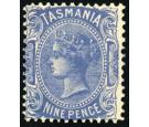 SG242f. 1903 9d Ultramarine. Superb fresh mint...