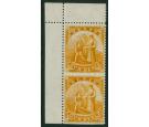 SG18a. 1878 4d Orange-yellow. 'Imperforate Between, Vertical Pai