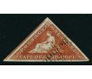 SG1a. 1853 1d Deep brick-red. Brilliant fine used...